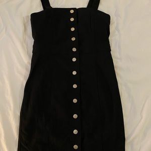 Black Button Up Dress